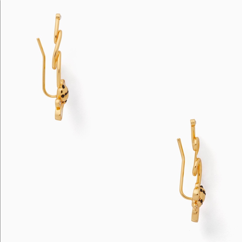 Kate Spade ♠️ NWOT Bee Picnic Perfect Earrings - Picture 5 of 6